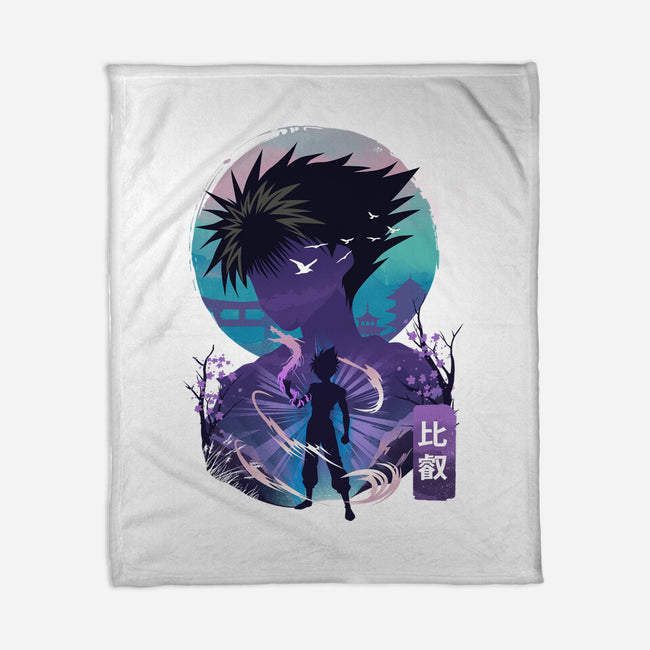 Dark Dragon-None-Fleece-Blanket-dandingeroz