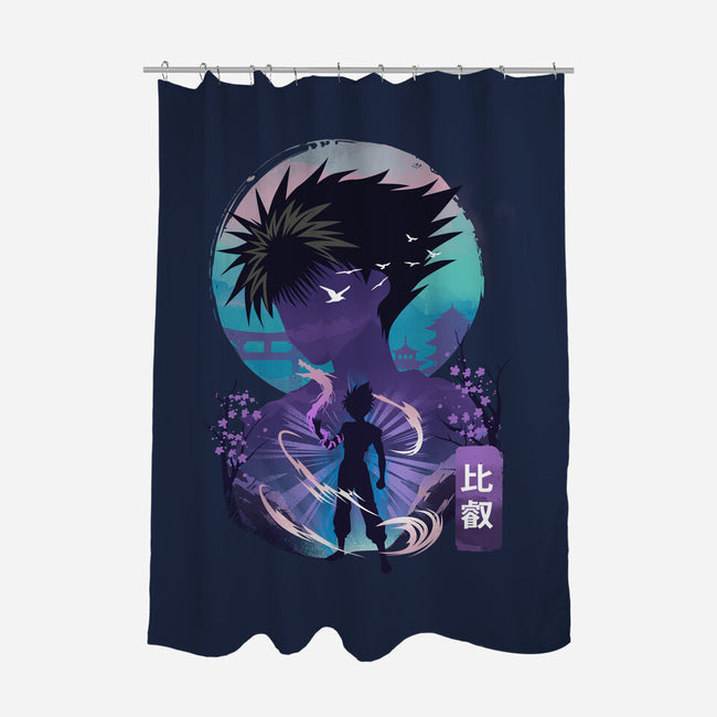 Dark Dragon-None-Polyester-Shower Curtain-dandingeroz