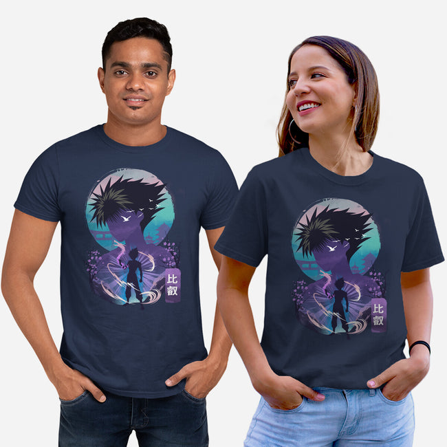 Dark Dragon-Unisex-Basic-Tee-dandingeroz