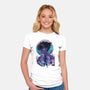 Dark Dragon-Womens-Fitted-Tee-dandingeroz