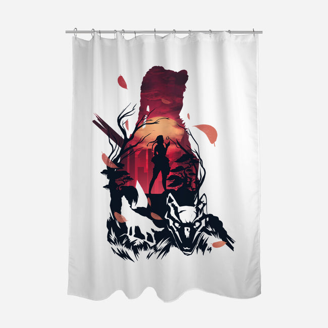 Translocating Thief-None-Polyester-Shower Curtain-Dipewhy