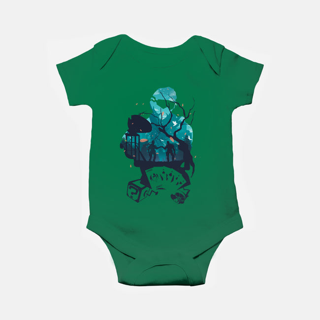 Holographic Trickster-Baby-Basic-Onesie-Dipewhy