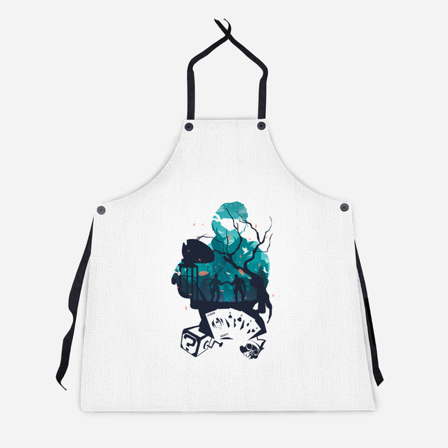 Holographic Trickster-Unisex-Kitchen-Apron-Dipewhy