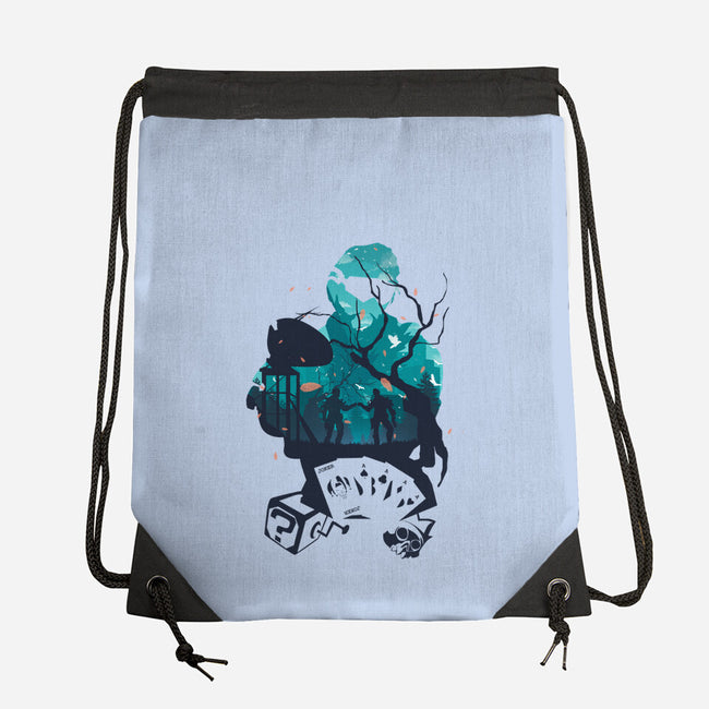 Holographic Trickster-None-Drawstring-Bag-Dipewhy