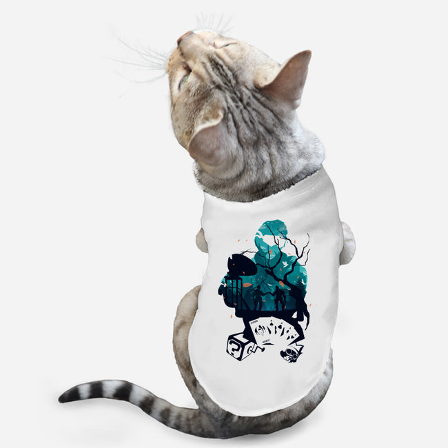 Holographic Trickster-Cat-Basic-Pet Tank-Dipewhy