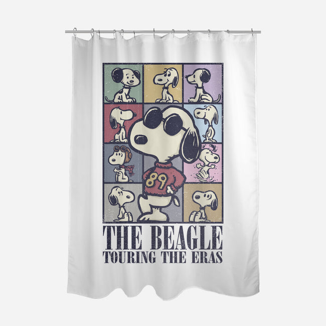 Eras Of The Beagle-None-Polyester-Shower Curtain-kg07