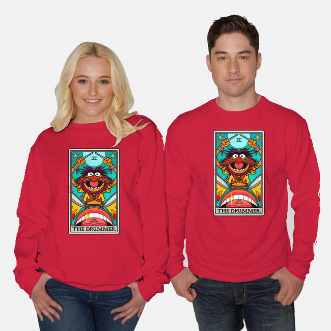 The Drummer-Unisex-Crew Neck-Sweatshirt-drbutler