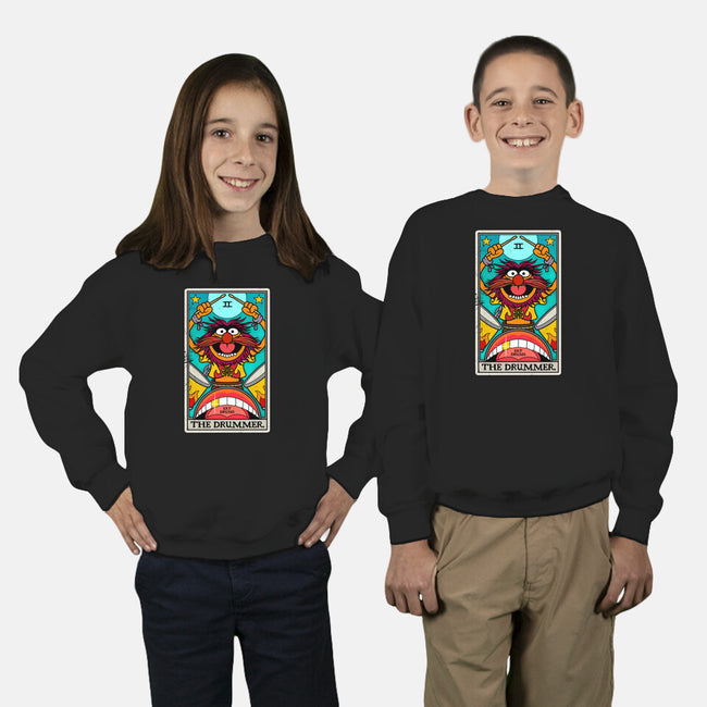 The Drummer-Youth-Crew Neck-Sweatshirt-drbutler