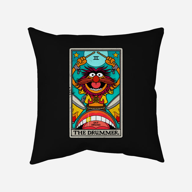 The Drummer-None-Non-Removable Cover w Insert-Throw Pillow-drbutler