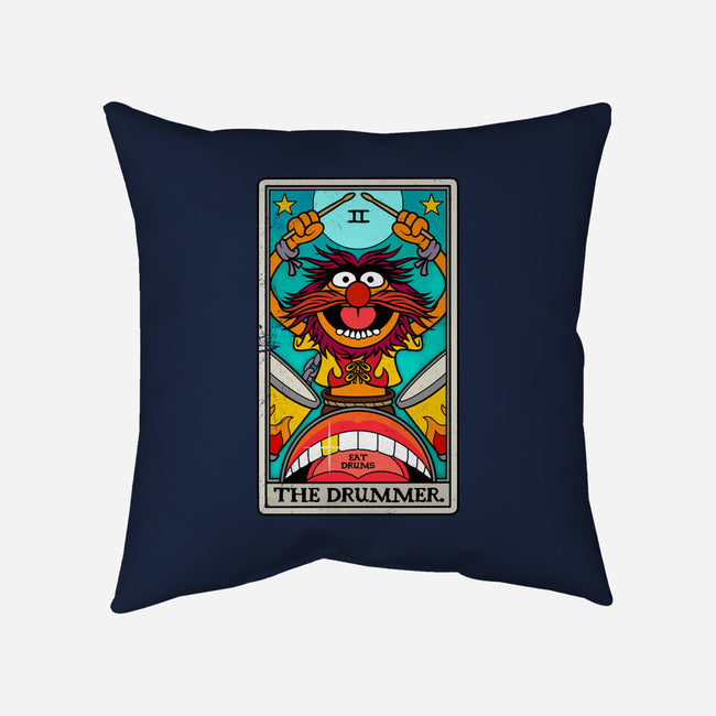 The Drummer-None-Non-Removable Cover w Insert-Throw Pillow-drbutler