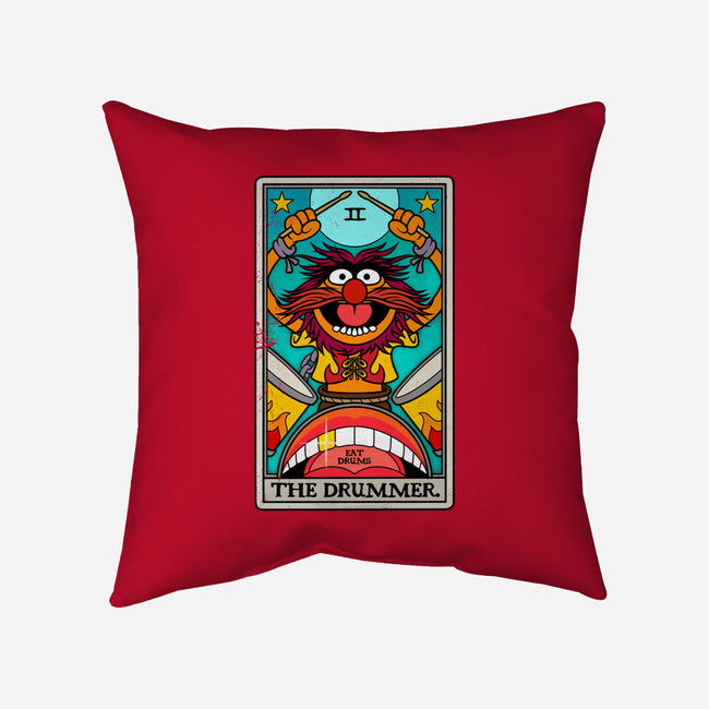 The Drummer-None-Non-Removable Cover w Insert-Throw Pillow-drbutler