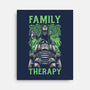 Spooky Goth Family-None-Stretched-Canvas-Studio Mootant