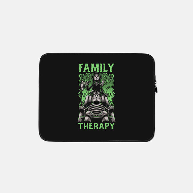 Spooky Goth Family-None-Zippered-Laptop Sleeve-Studio Mootant