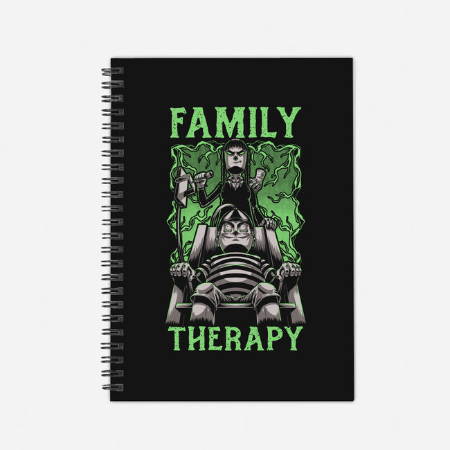 Spooky Goth Family-None-Dot Grid-Notebook-Studio Mootant