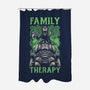 Spooky Goth Family-None-Polyester-Shower Curtain-Studio Mootant