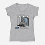 Pew Pew Pew-Womens-V-Neck-Tee-AndreusD