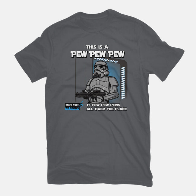 Pew Pew Pew-Unisex-Basic-Tee-AndreusD