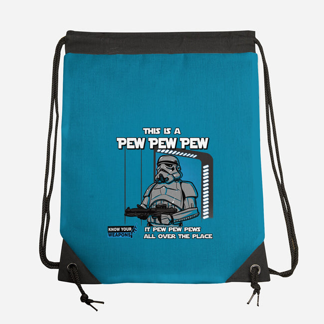 Pew Pew Pew-None-Drawstring-Bag-AndreusD