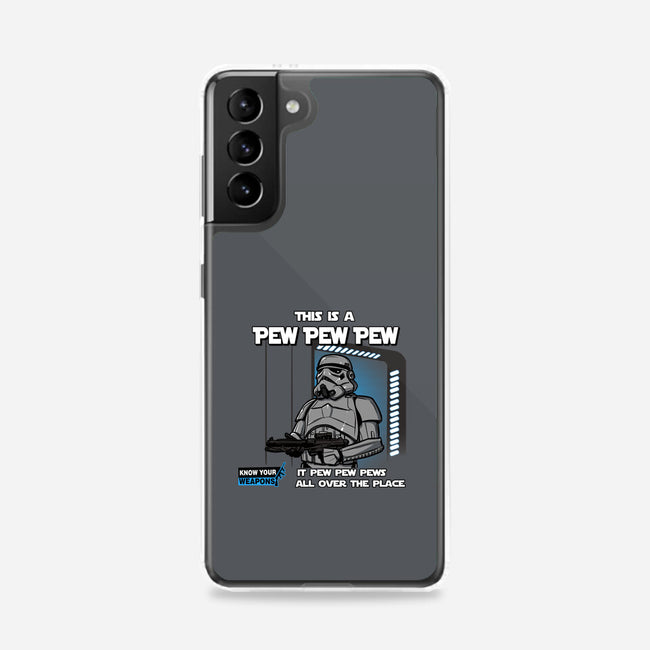 Pew Pew Pew-Samsung-Snap-Phone Case-AndreusD