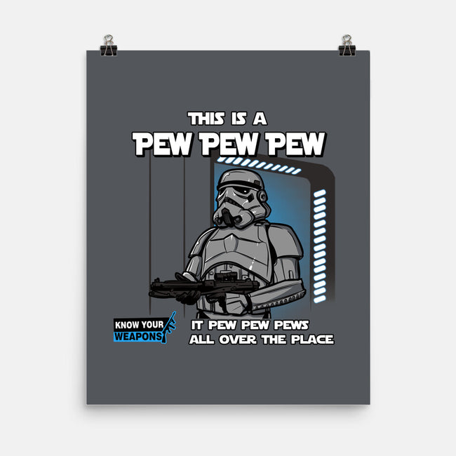 Pew Pew Pew-None-Matte-Poster-AndreusD