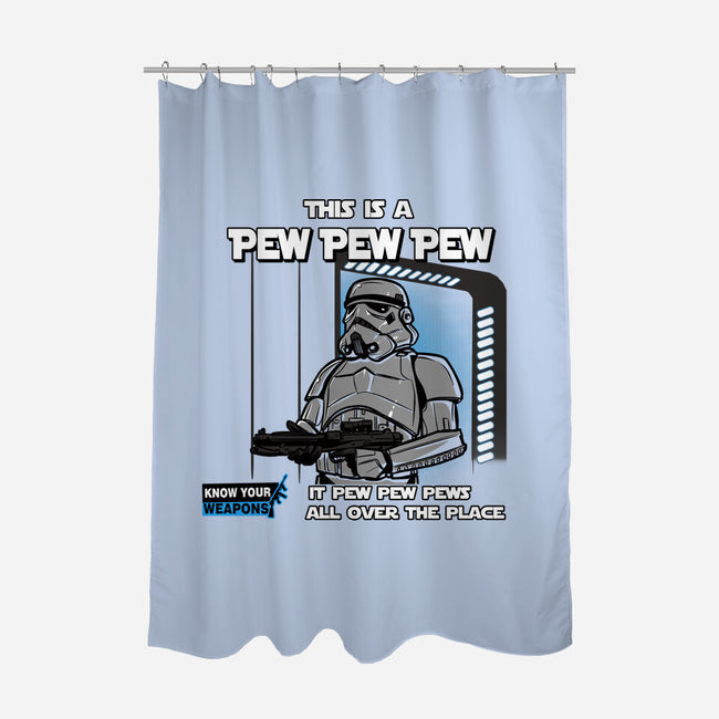 Pew Pew Pew-None-Polyester-Shower Curtain-AndreusD