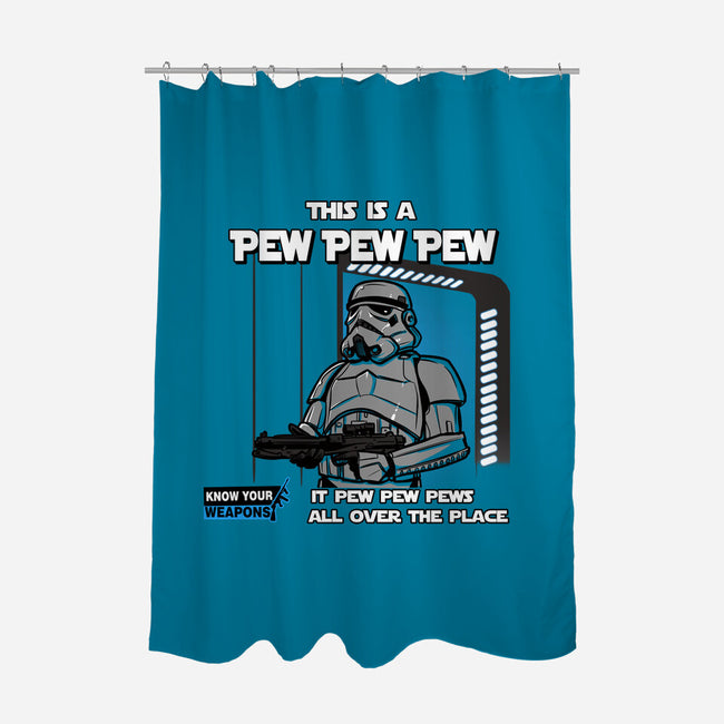 Pew Pew Pew-None-Polyester-Shower Curtain-AndreusD