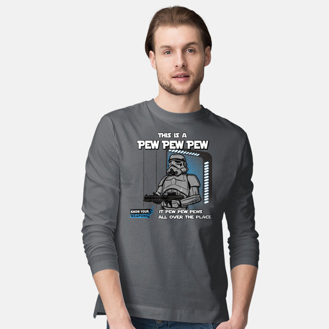 Pew Pew Pew-Mens-Long Sleeved-Tee-AndreusD