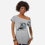 Pew Pew Pew-Womens-Off Shoulder-Tee-AndreusD