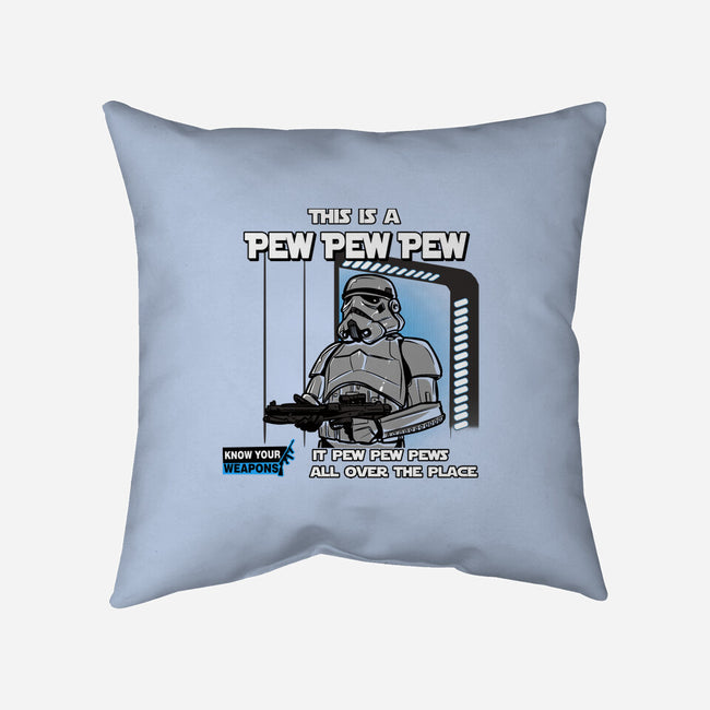 Pew Pew Pew-None-Non-Removable Cover w Insert-Throw Pillow-AndreusD