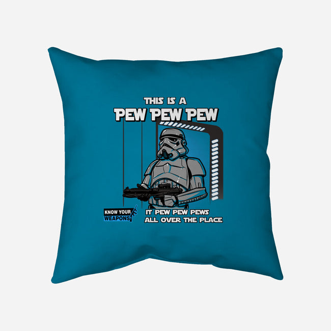 Pew Pew Pew-None-Non-Removable Cover w Insert-Throw Pillow-AndreusD