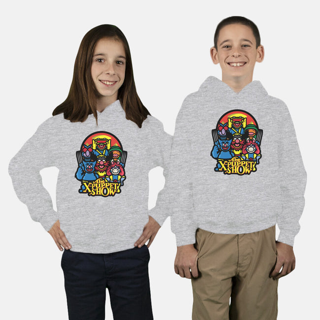 The X-Puppet Show-Youth-Pullover-Sweatshirt-jrberger