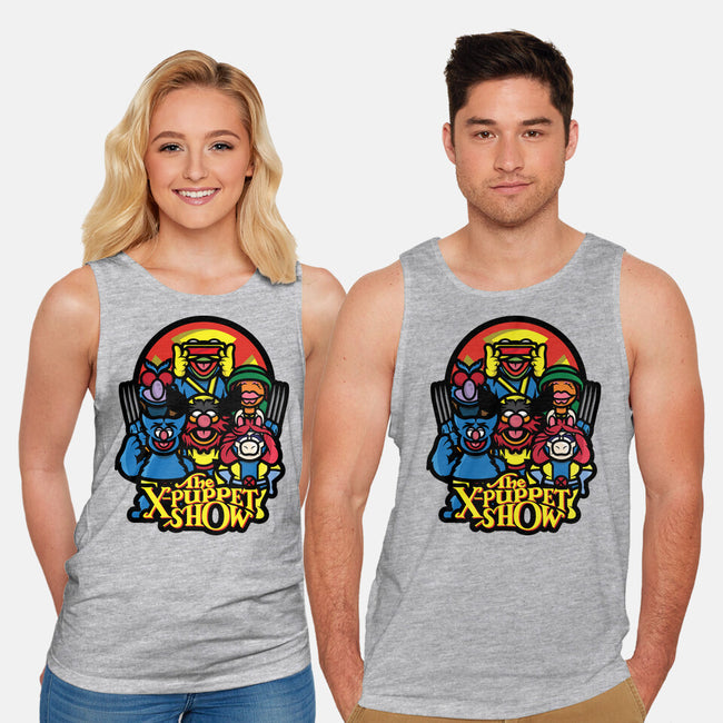 The X-Puppet Show-Unisex-Basic-Tank-jrberger