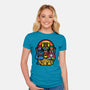 The X-Puppet Show-Womens-Fitted-Tee-jrberger