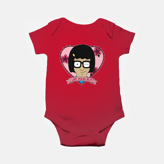 Tina’s Valentine-Baby-Basic-Onesie-Alexhefe