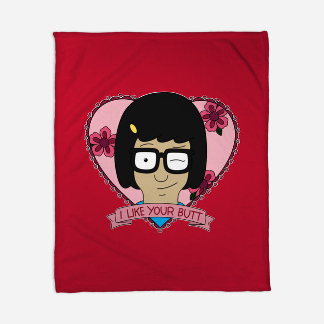 Tina’s Valentine-None-Fleece-Blanket-Alexhefe
