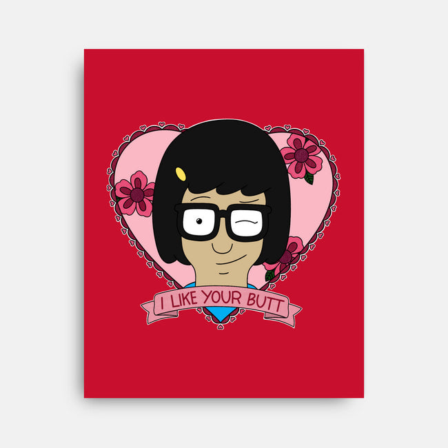 Tina’s Valentine-None-Stretched-Canvas-Alexhefe