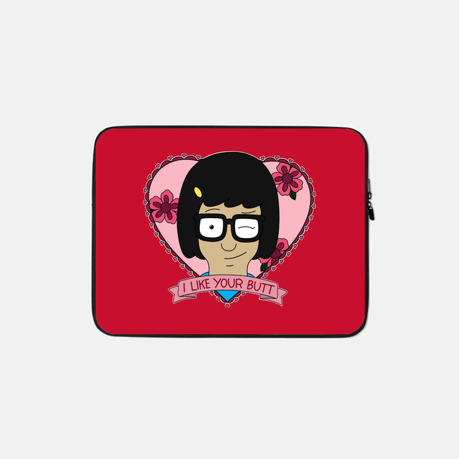 Tina’s Valentine-None-Zippered-Laptop Sleeve-Alexhefe