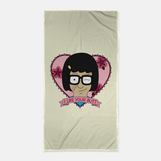 Tina’s Valentine-None-Beach-Towel-Alexhefe