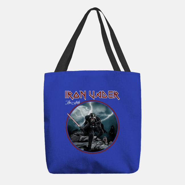 Iron Vader-None-Basic Tote-Bag-retrodivision