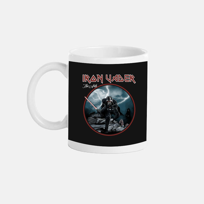 Iron Vader-None-Mug-Drinkware-retrodivision