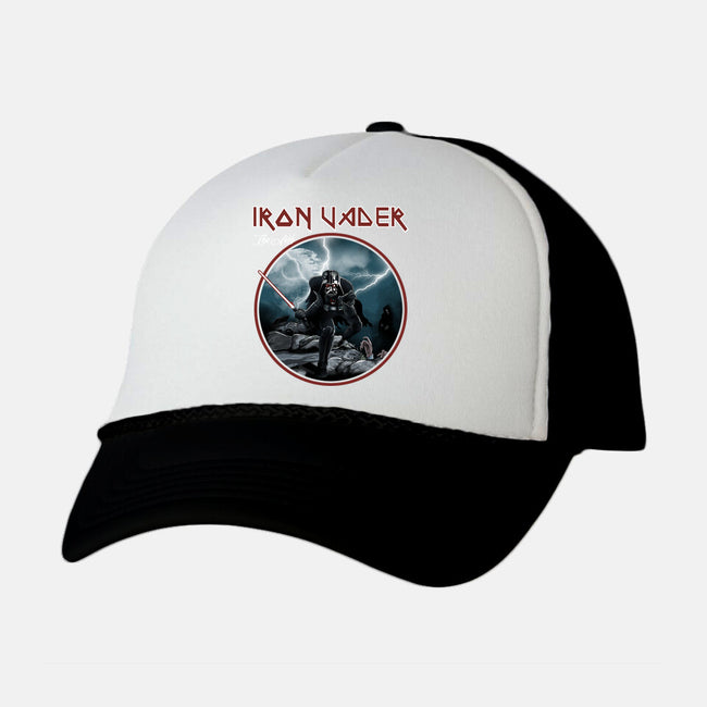 Iron Vader-Unisex-Trucker-Hat-retrodivision