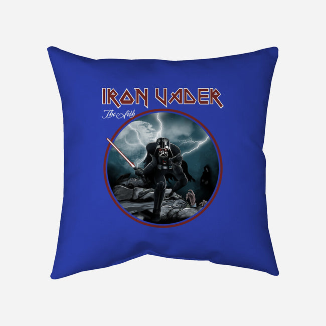 Iron Vader-None-Non-Removable Cover w Insert-Throw Pillow-retrodivision