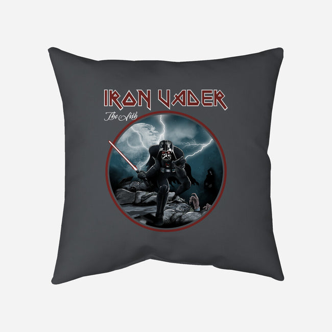 Iron Vader-None-Removable Cover w Insert-Throw Pillow-retrodivision