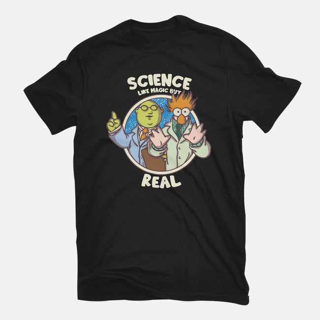 Science Like Magic-Womens-Basic-Tee-turborat14