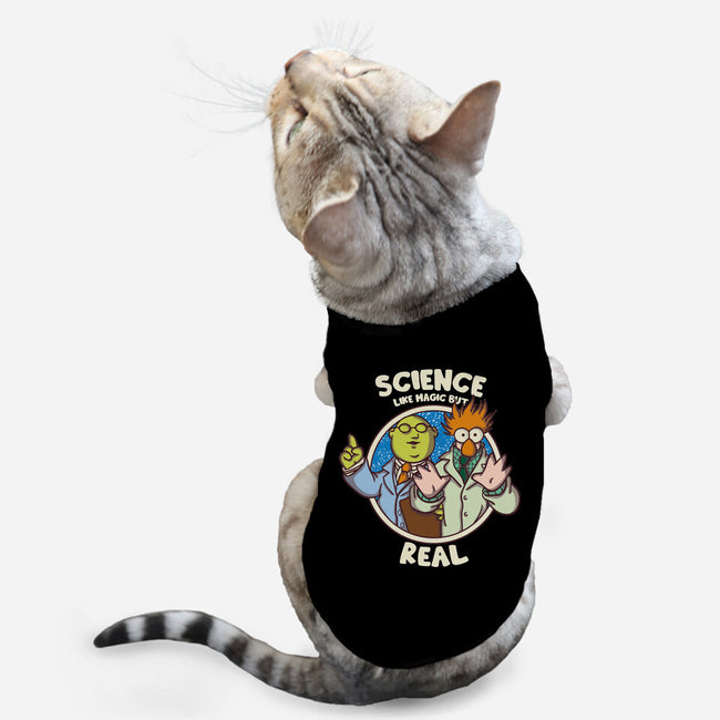 Science Like Magic-Cat-Basic-Pet Tank-turborat14