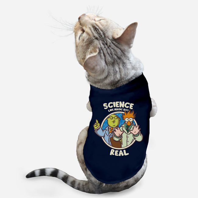 Science Like Magic-Cat-Basic-Pet Tank-turborat14