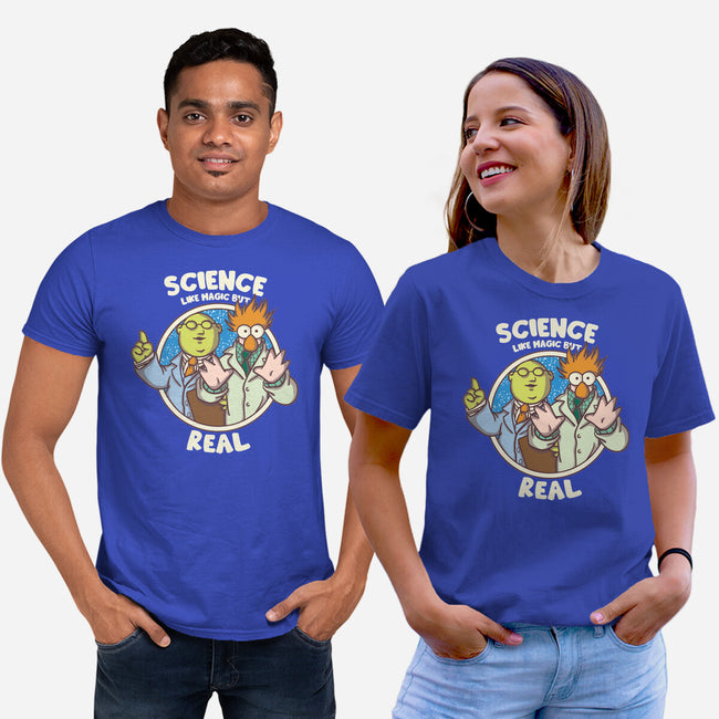 Science Like Magic-Unisex-Basic-Tee-turborat14