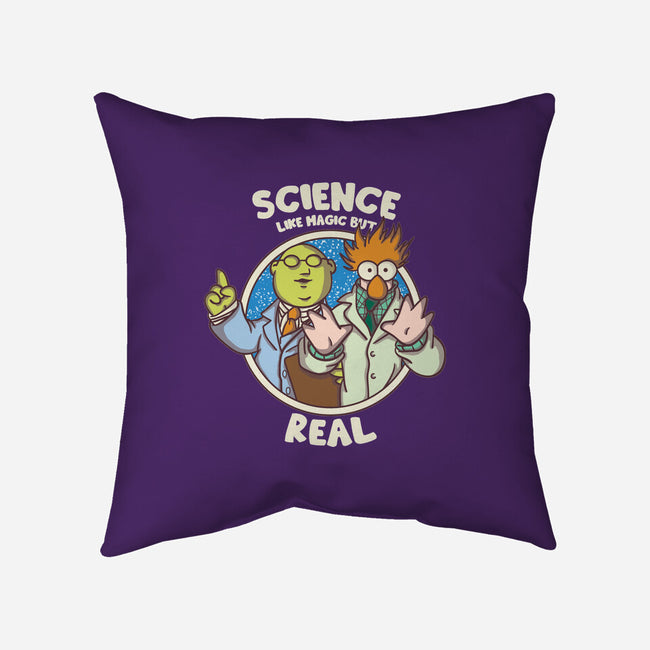 Science Like Magic-None-Removable Cover w Insert-Throw Pillow-turborat14