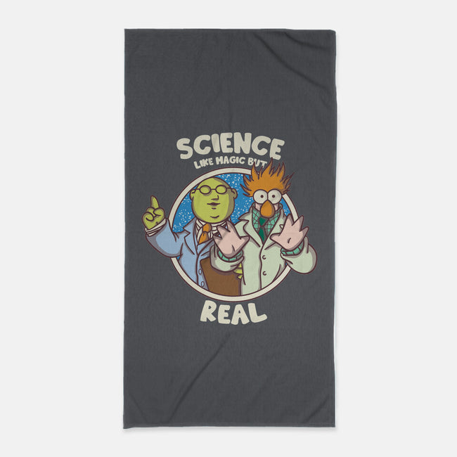 Science Like Magic-None-Beach-Towel-turborat14