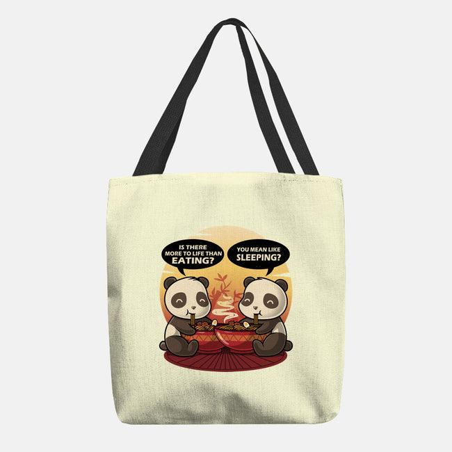 Panda Life-None-Basic Tote-Bag-erion_designs